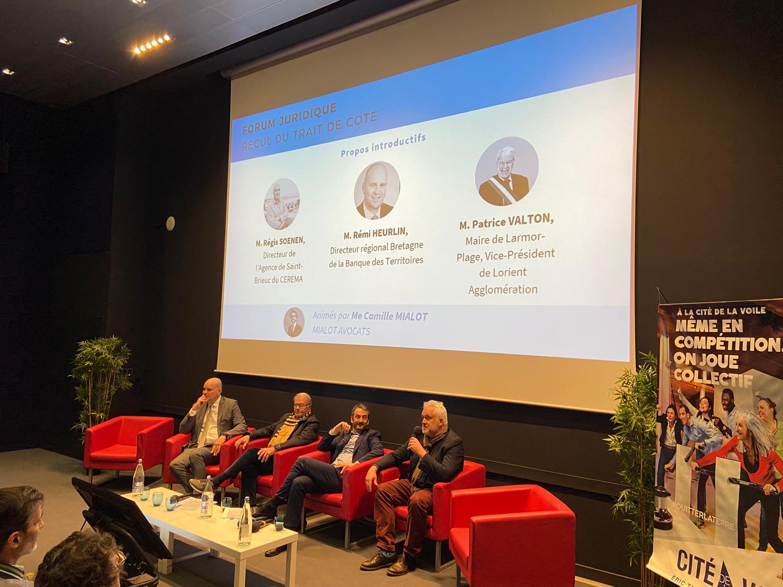 Retour sur notre forum juridique sur le recul du trait de côte